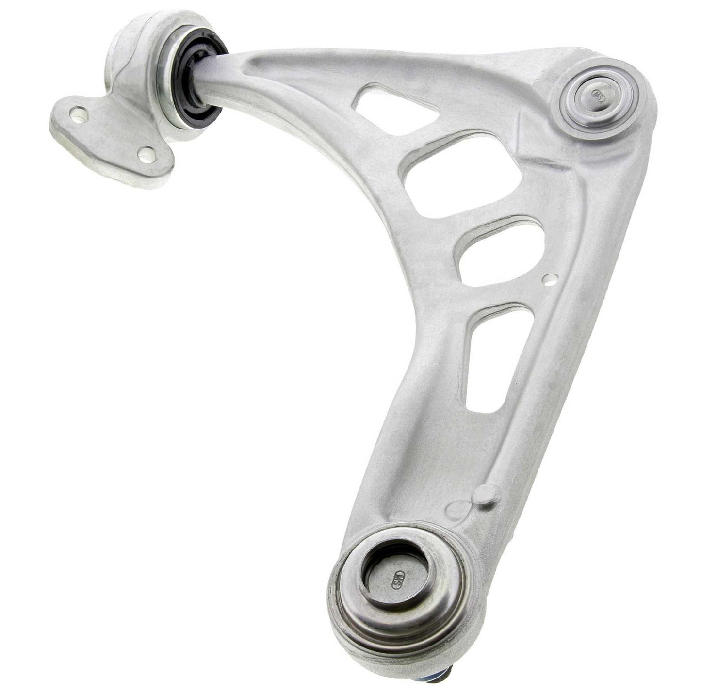 Back View of Front Left Suspension Control Arm and Ball Joint Assembly MEVOTECH CMK80527