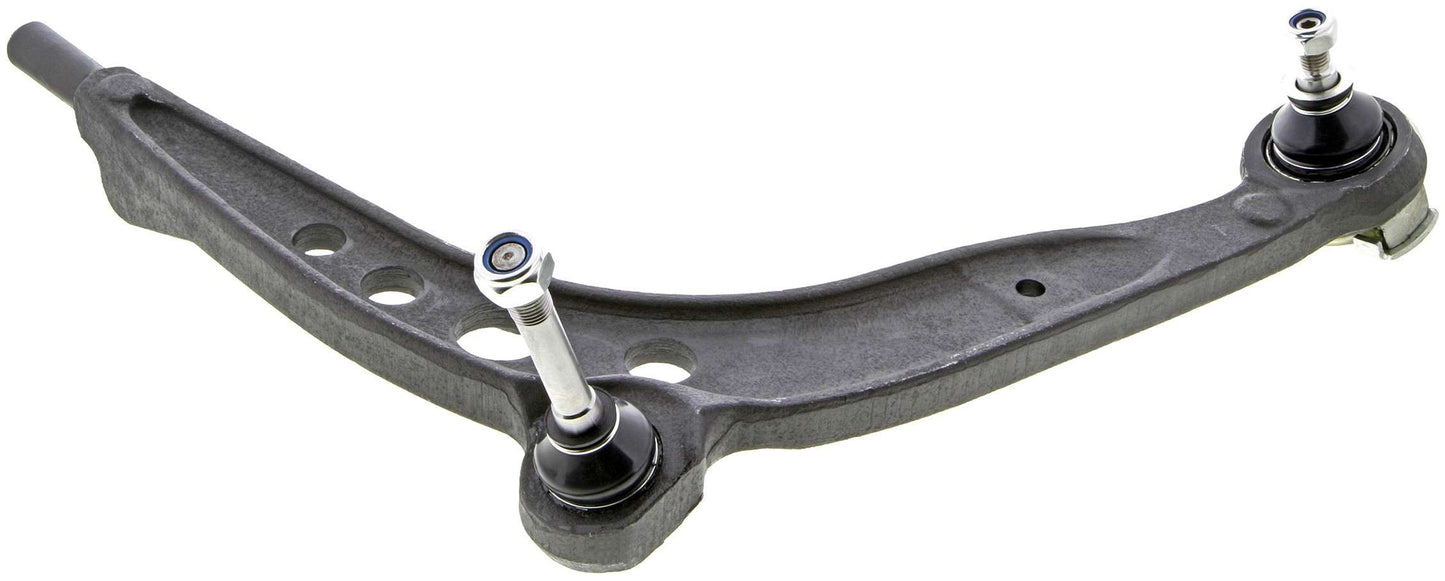 Side View of Front Left Suspension Control Arm and Ball Joint Assembly MEVOTECH CMK80531