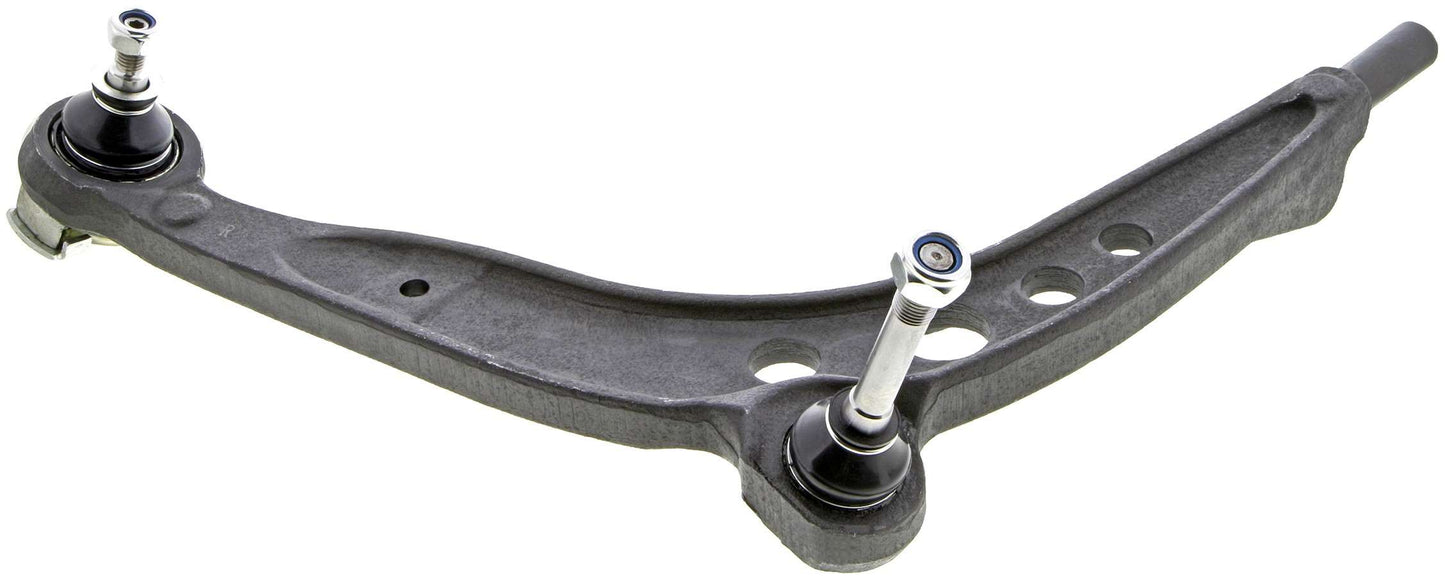 Side View of Front Right Suspension Control Arm and Ball Joint Assembly MEVOTECH CMK80532