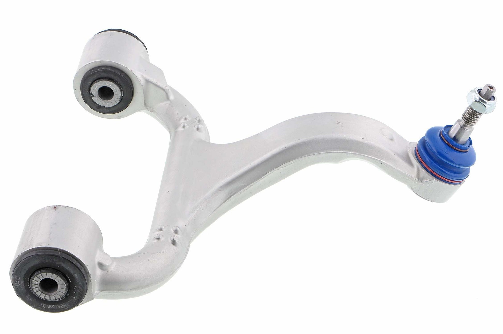 Side View of Front Upper Right Suspension Control Arm and Ball Joint Assembly MEVOTECH CMK80547