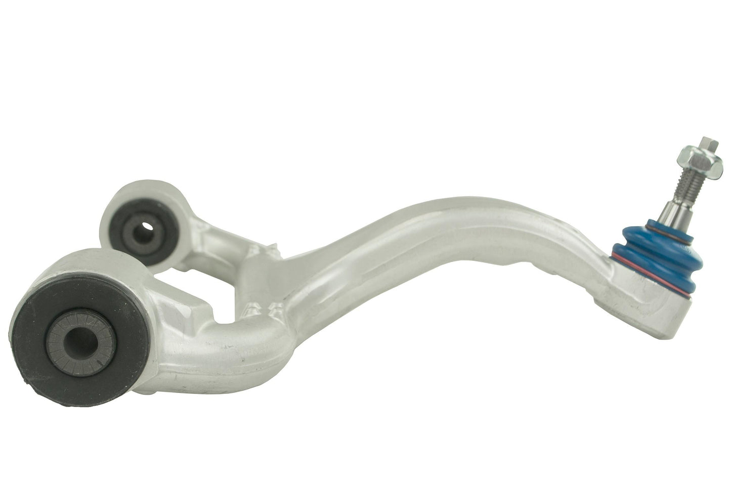 Side View of Front Upper Left Suspension Control Arm and Ball Joint Assembly MEVOTECH CMK80548