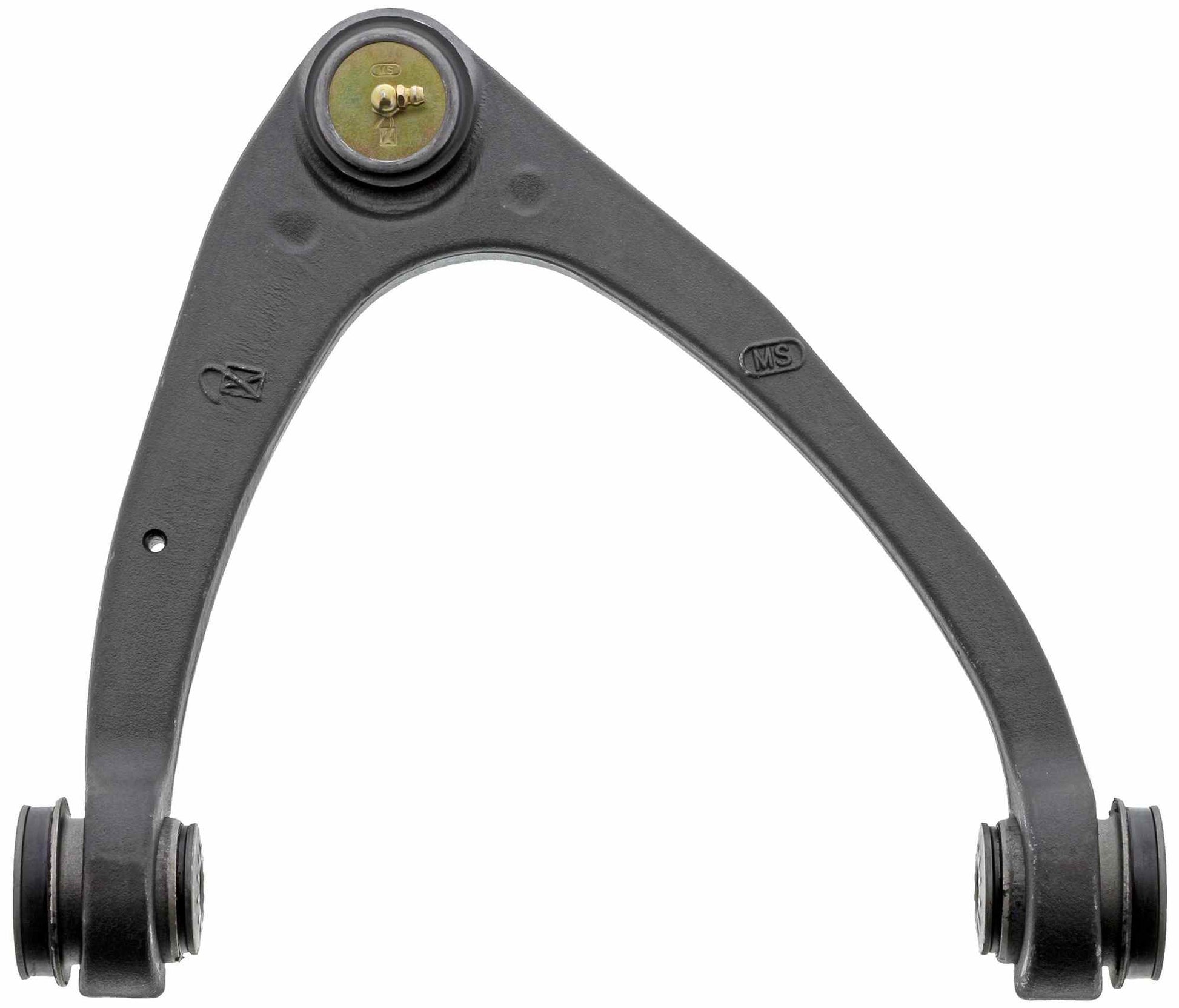 Back View of Front Upper Left Suspension Control Arm and Ball Joint Assembly MEVOTECH CMK80669