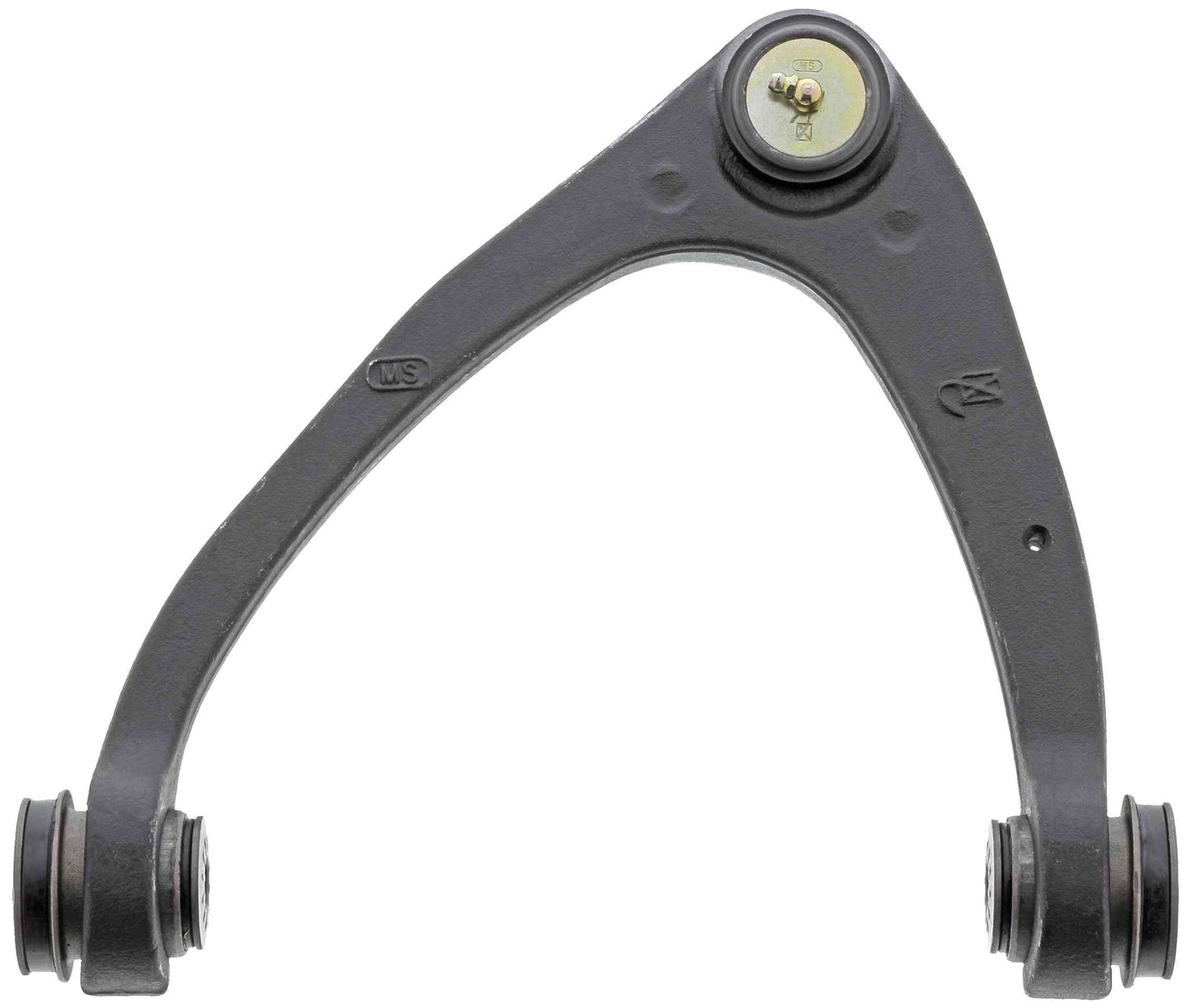 Back View of Front Upper Right Suspension Control Arm and Ball Joint Assembly MEVOTECH CMK80670