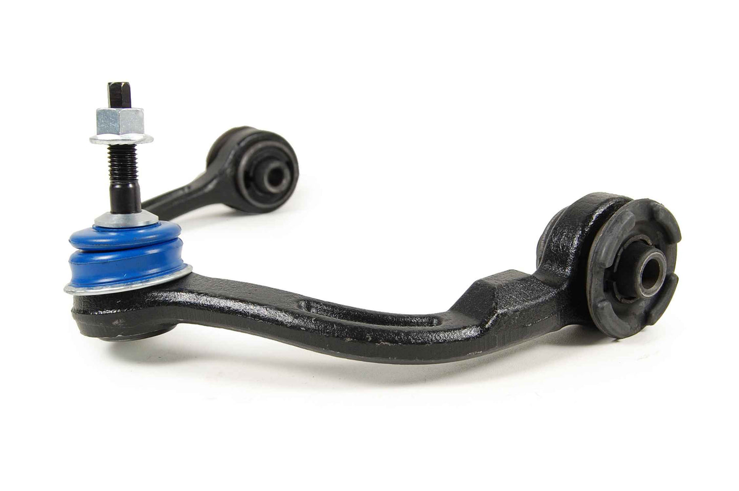 Side View of Front Upper Right Suspension Control Arm and Ball Joint Assembly MEVOTECH CMK80718