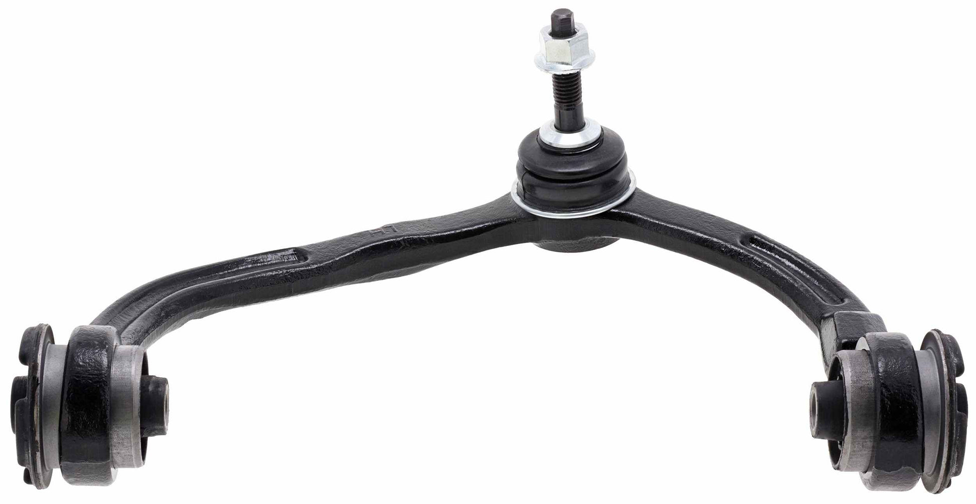 Angle View of Front Upper Left Suspension Control Arm and Ball Joint Assembly MEVOTECH CMK80719