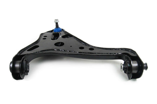 Angle View of Front Left Suspension Control Arm and Ball Joint Assembly MEVOTECH CMK80721