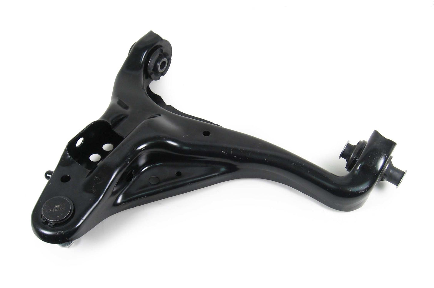 Back View of Front Left Suspension Control Arm and Ball Joint Assembly MEVOTECH CMK80721