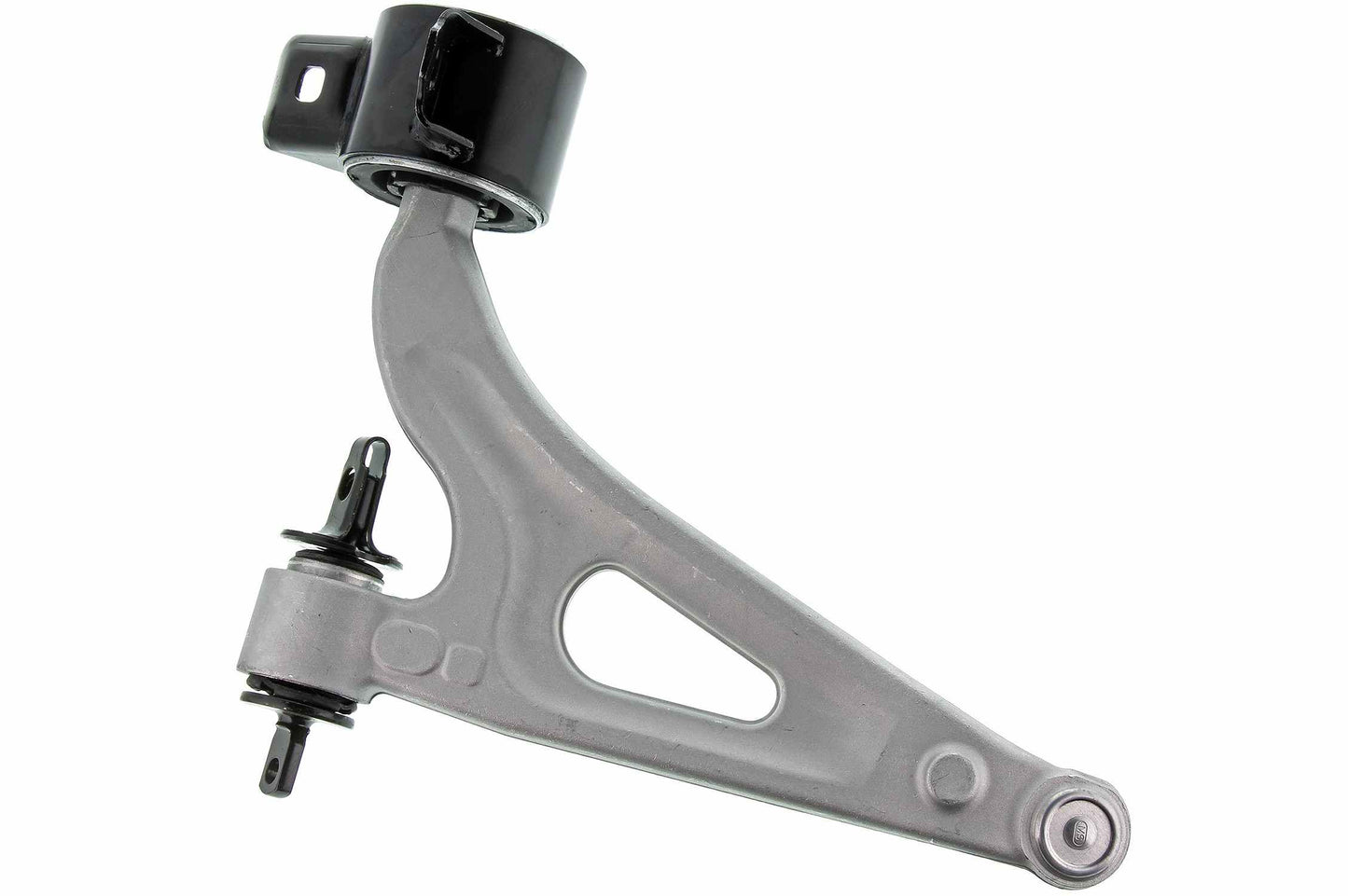 Back View of Front Right Suspension Control Arm and Ball Joint Assembly MEVOTECH CMK80724