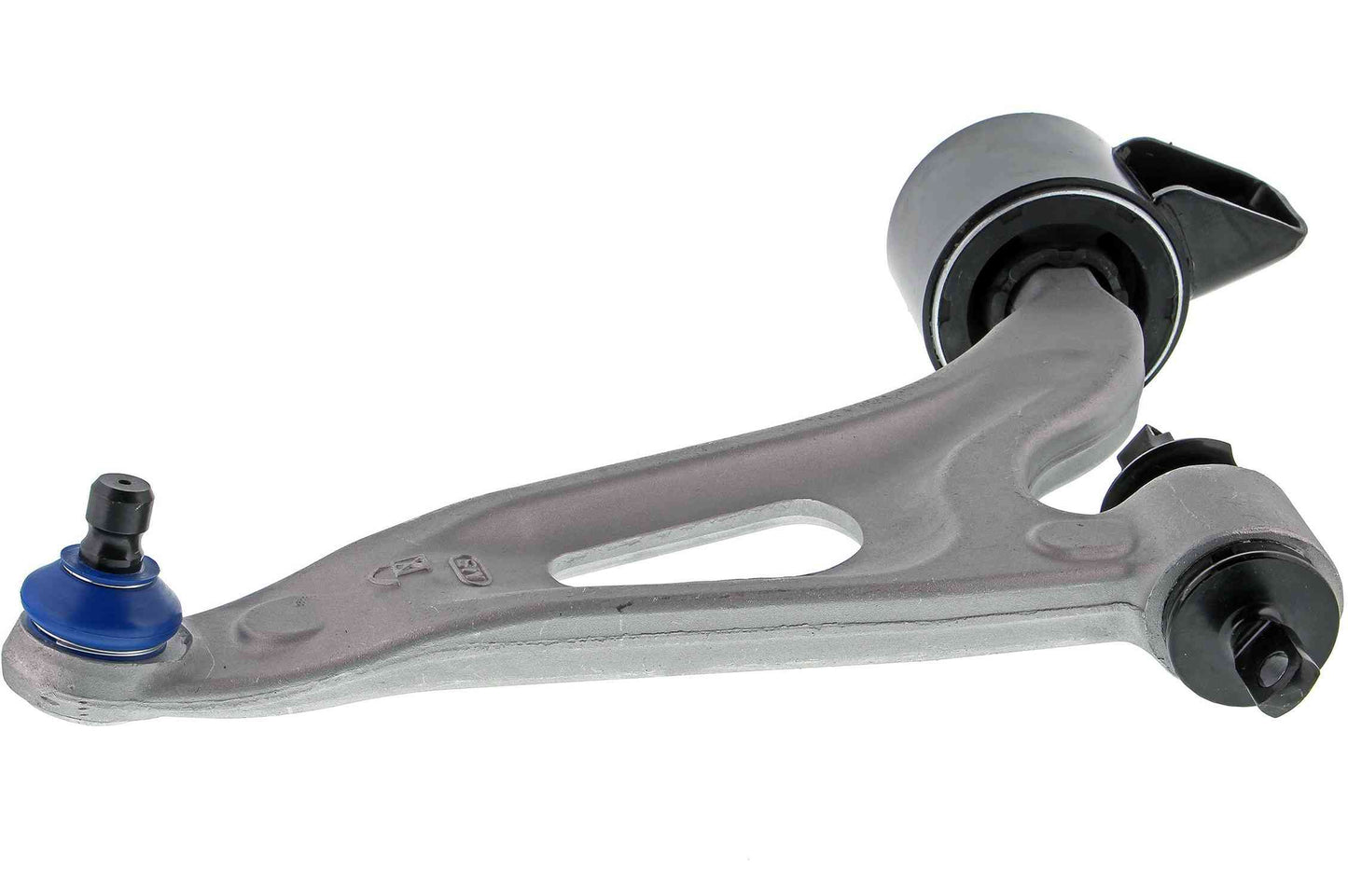 Side View of Front Right Suspension Control Arm and Ball Joint Assembly MEVOTECH CMK80724