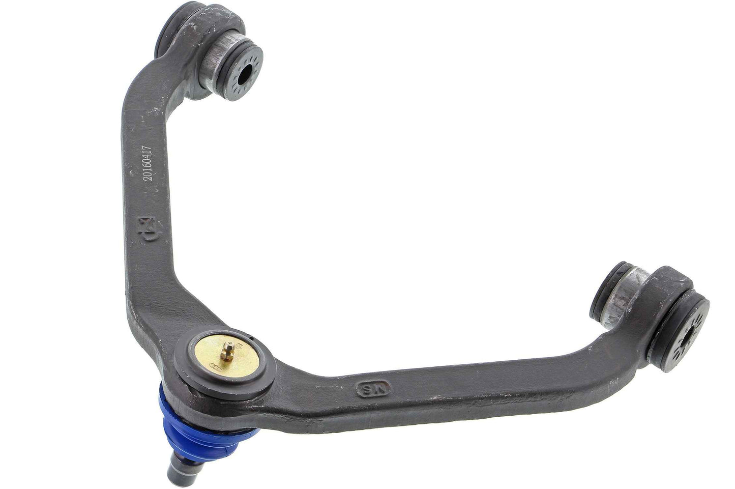 Back View of Front Upper Left Suspension Control Arm and Ball Joint Assembly MEVOTECH CMK8708T