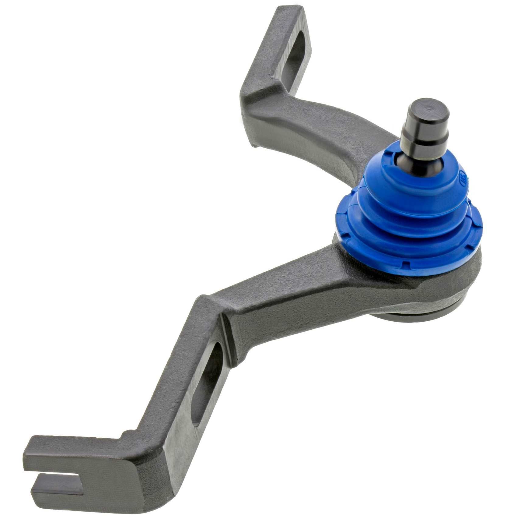 Side View of Front Upper Right Suspension Control Arm and Ball Joint Assembly MEVOTECH CMK8710T