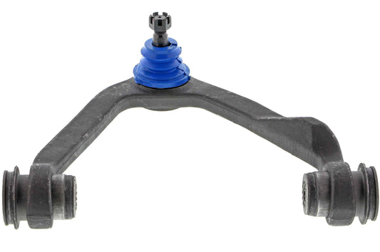 Angle View of Front Upper Left Suspension Control Arm and Ball Joint Assembly MEVOTECH CMK8722T