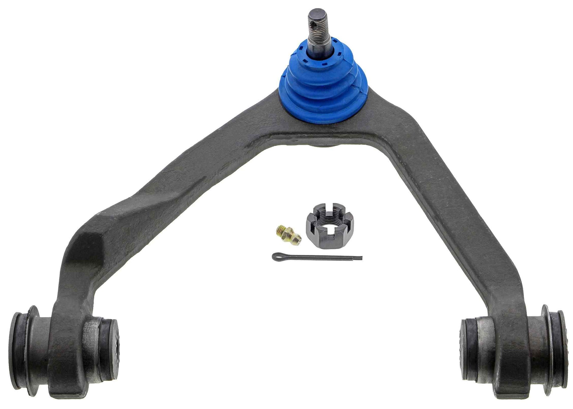 Front View of Front Upper Right Suspension Control Arm and Ball Joint Assembly MEVOTECH CMK8724T