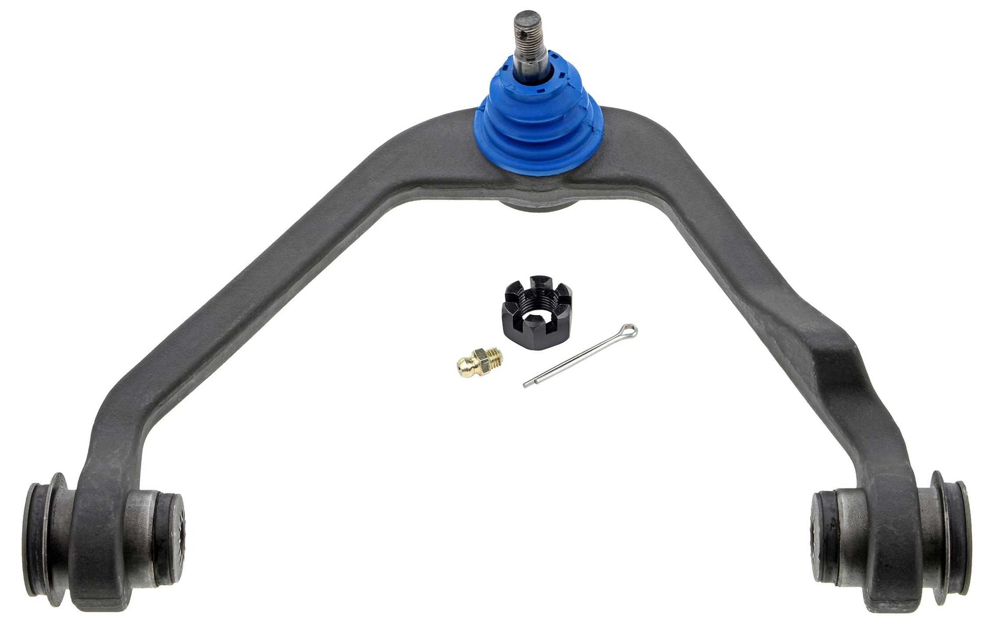 Front View of Front Upper Left Suspension Control Arm and Ball Joint Assembly MEVOTECH CMK8726T