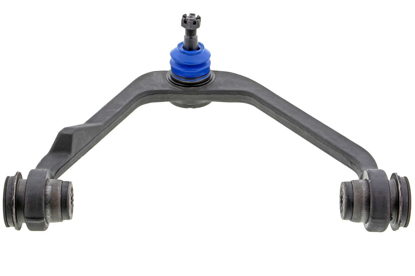 Angle View of Front Upper Right Suspension Control Arm and Ball Joint Assembly MEVOTECH CMK8728T