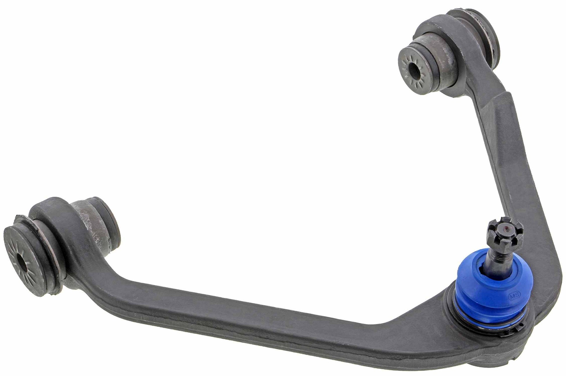 Front View of Front Upper Right Suspension Control Arm and Ball Joint Assembly MEVOTECH CMK8728T