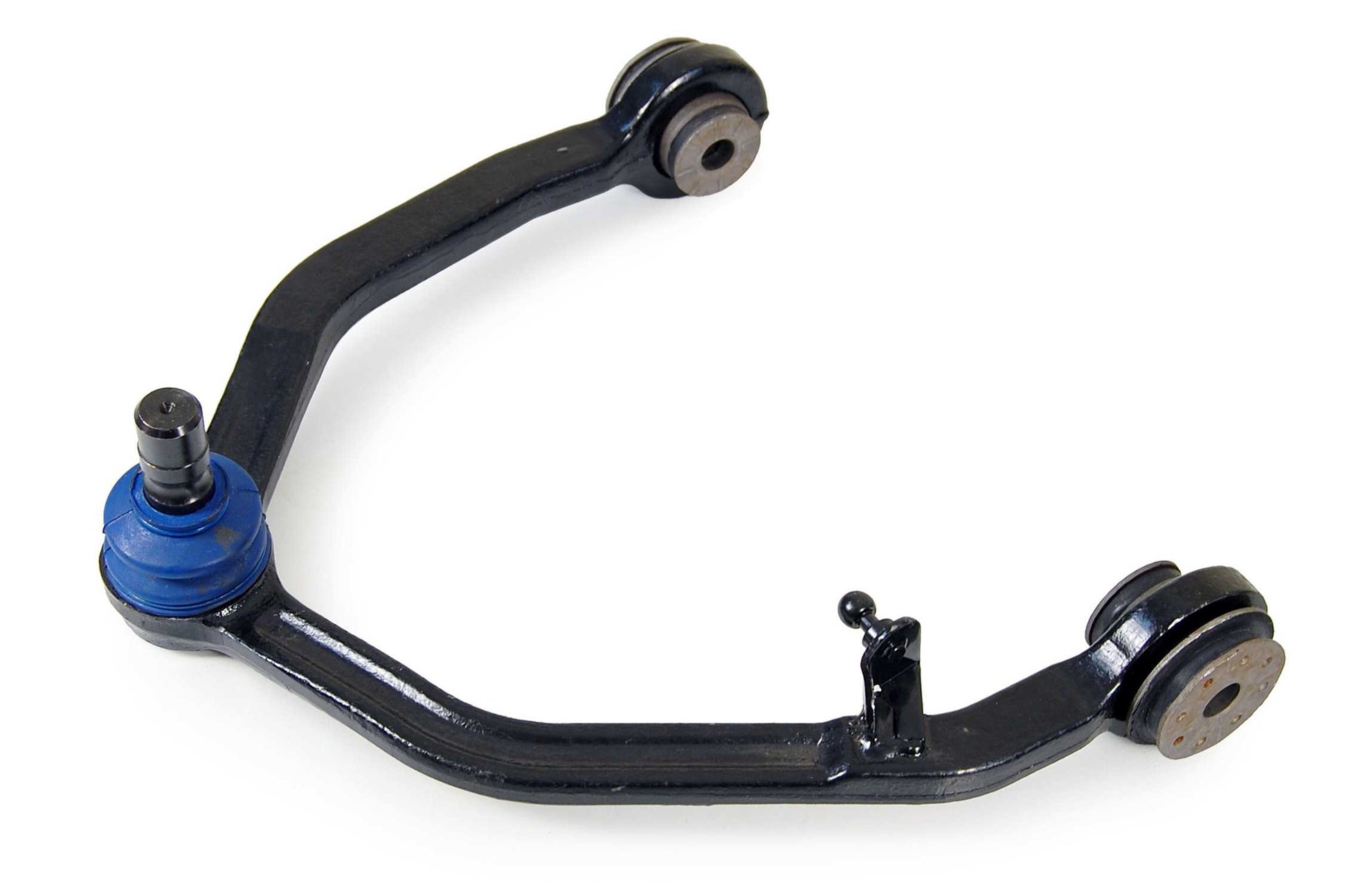 Front View of Front Upper Left Suspension Control Arm and Ball Joint Assembly MEVOTECH CMK8781