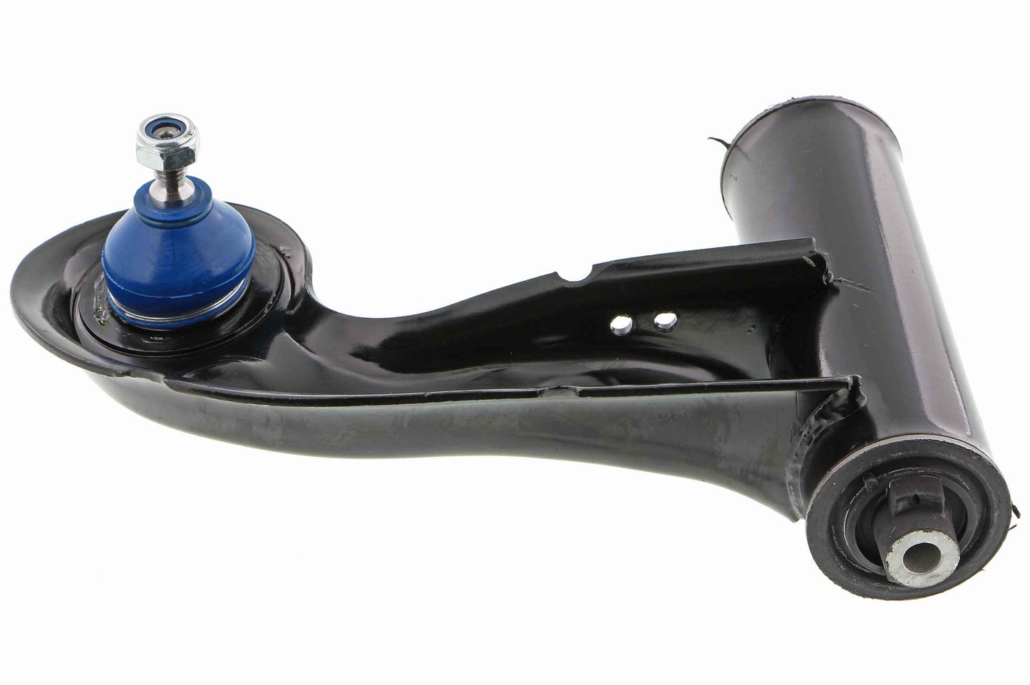 Side View of Front Upper Right Suspension Control Arm and Ball Joint Assembly MEVOTECH CMK90422