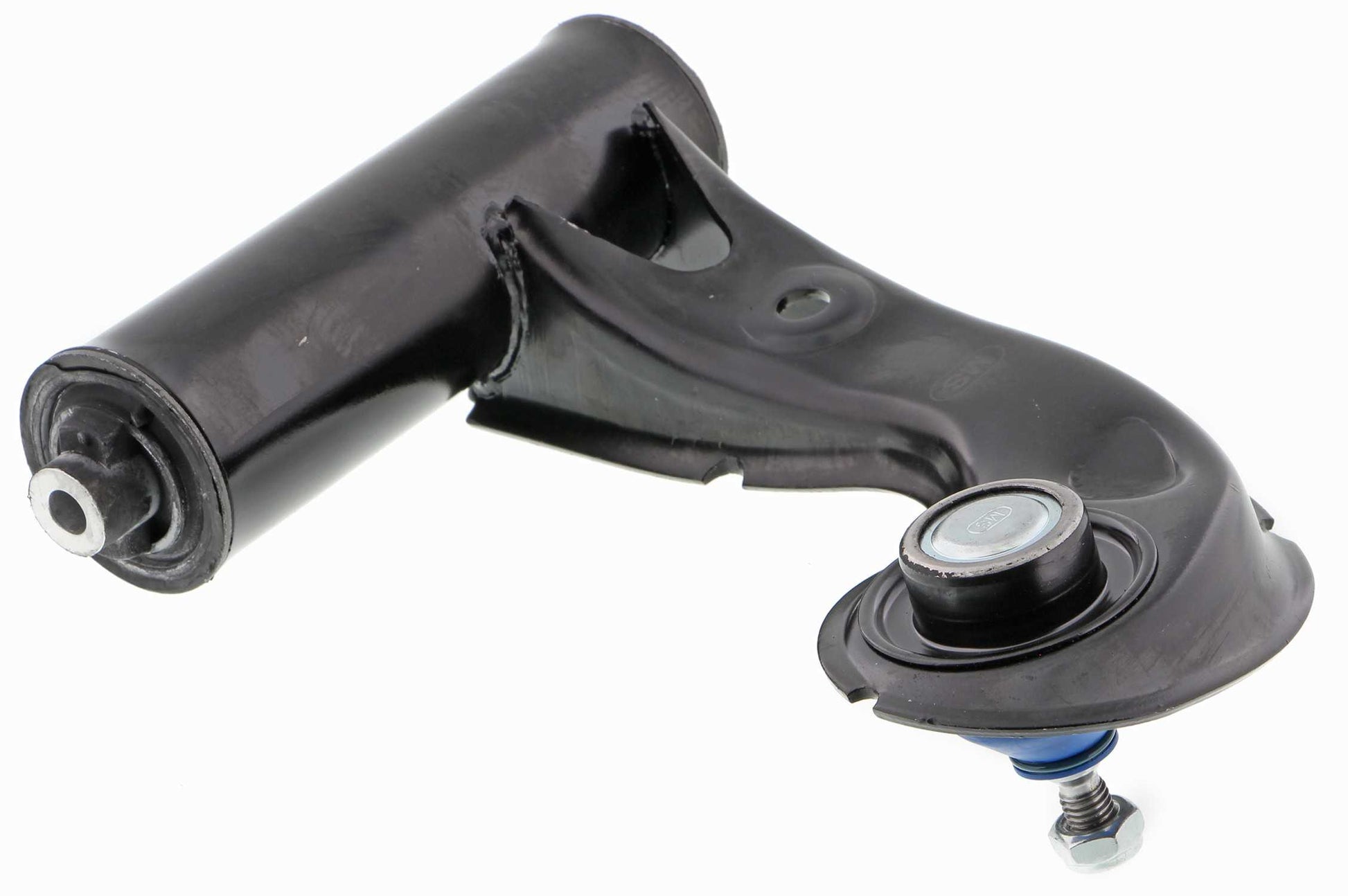 Back View of Front Upper Left Suspension Control Arm and Ball Joint Assembly MEVOTECH CMK90423