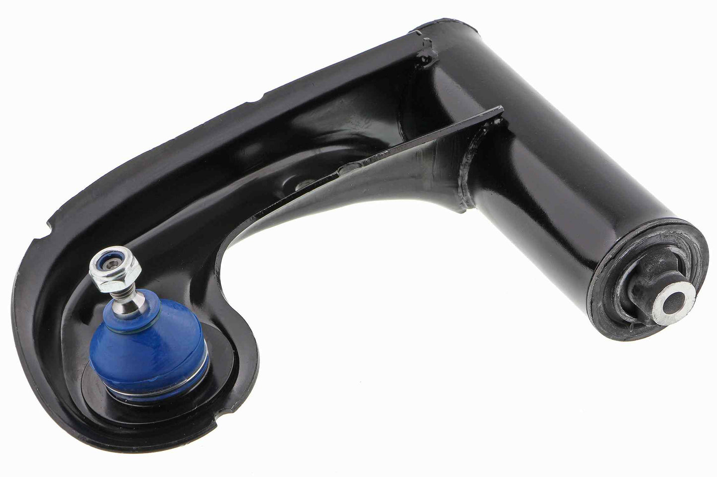 Front View of Front Upper Left Suspension Control Arm and Ball Joint Assembly MEVOTECH CMK90423