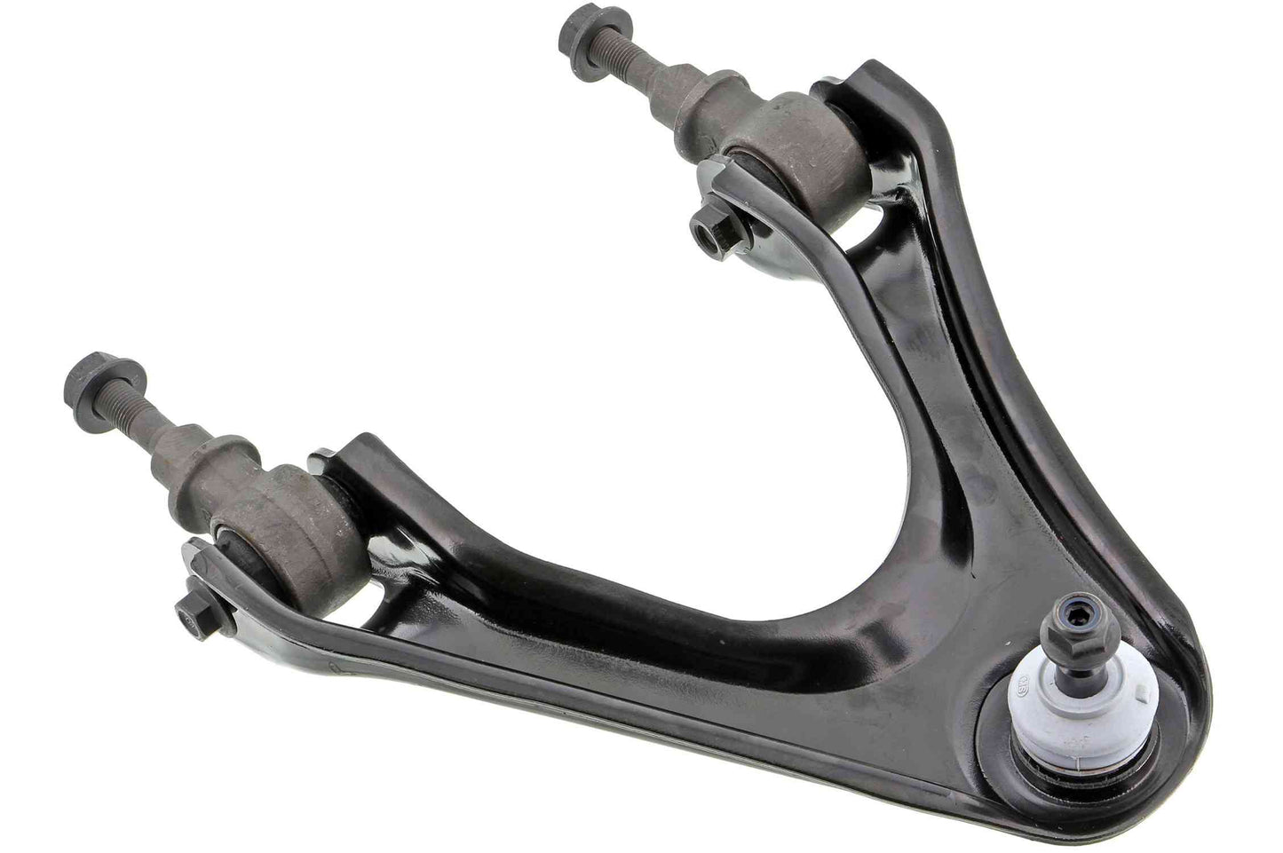 Front View of Front Upper Right Suspension Control Arm and Ball Joint Assembly MEVOTECH CMK90446