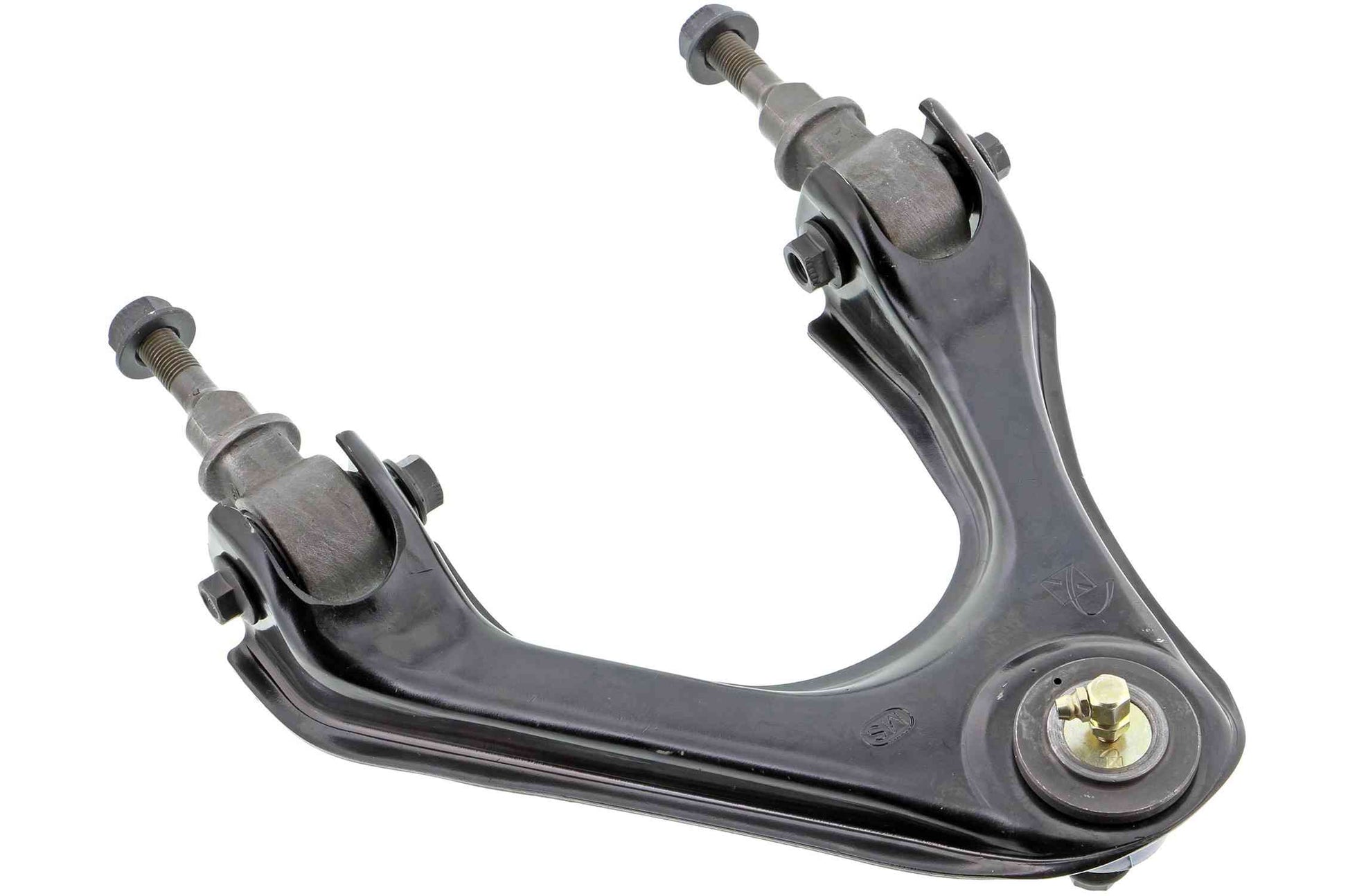 Back View of Front Upper Left Suspension Control Arm and Ball Joint Assembly MEVOTECH CMK90447