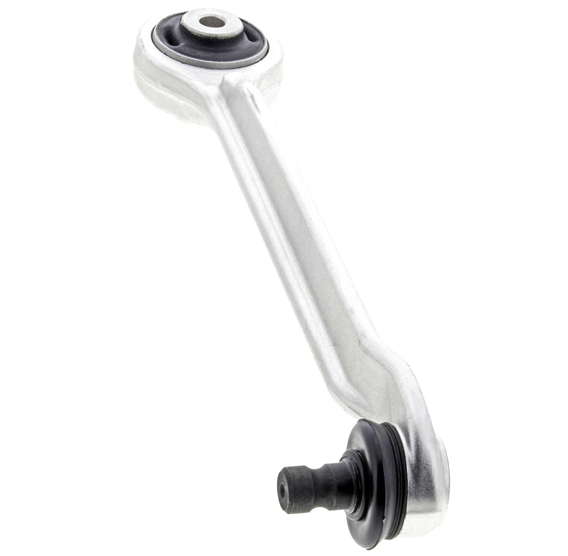 Side View of Front Upper Left Suspension Control Arm and Ball Joint Assembly MEVOTECH CMK90497