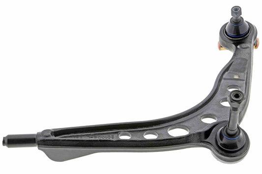 Angle View of Front Left Suspension Control Arm and Ball Joint Assembly MEVOTECH CMK9625