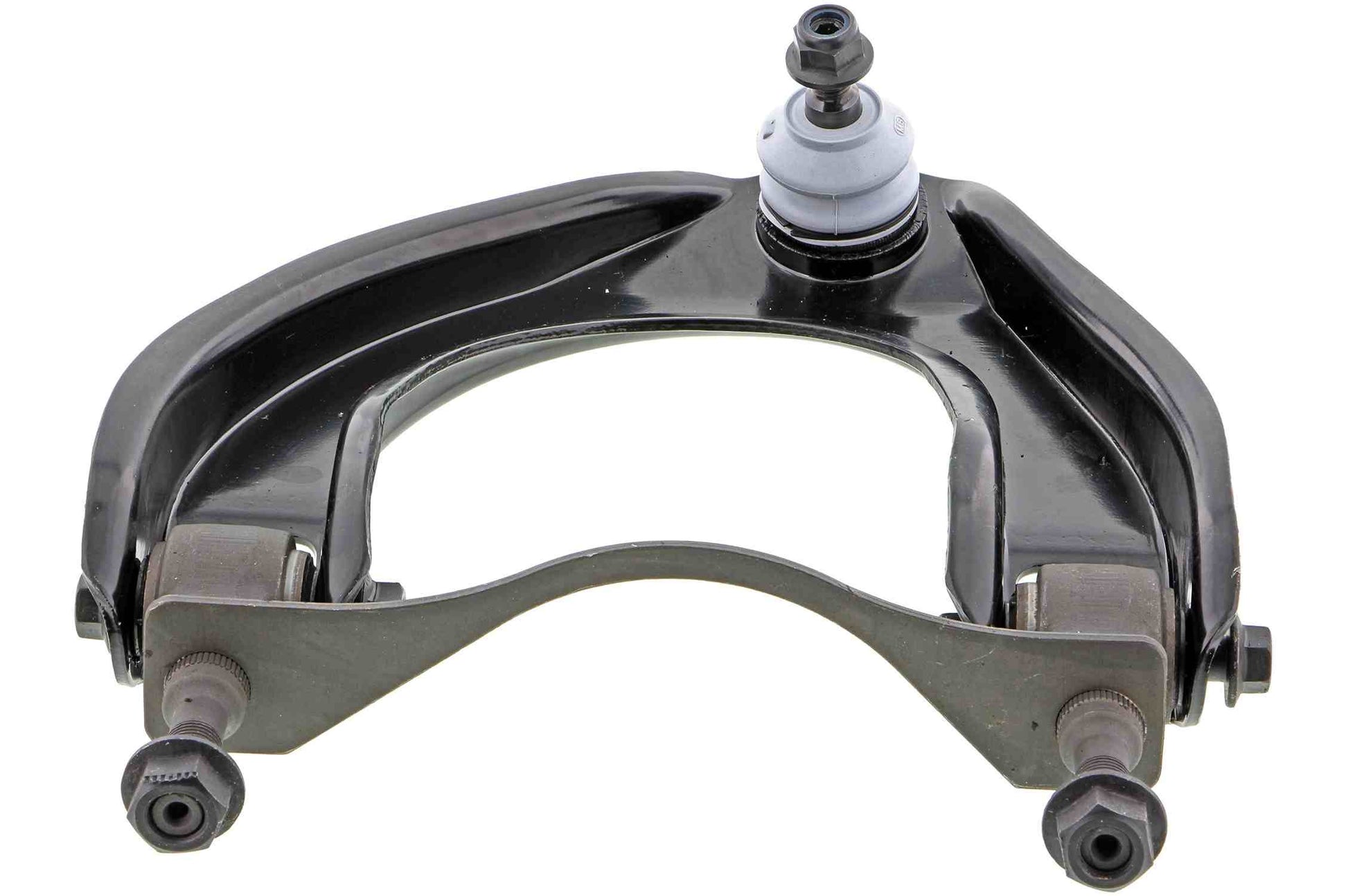 Angle View of Front Upper Left Suspension Control Arm and Ball Joint Assembly MEVOTECH CMK9814