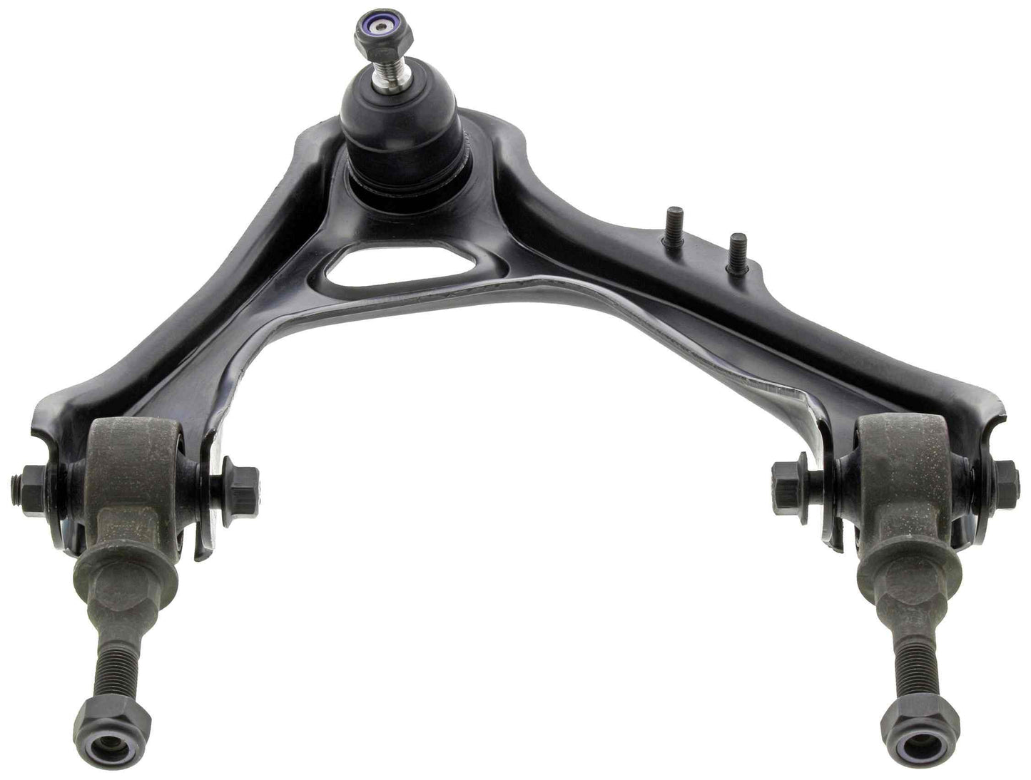 Angle View of Front Upper Right Suspension Control Arm and Ball Joint Assembly MEVOTECH CMK9927