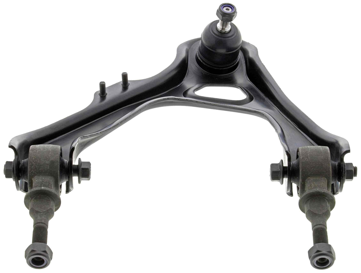 Angle View of Front Upper Left Suspension Control Arm and Ball Joint Assembly MEVOTECH CMK9928