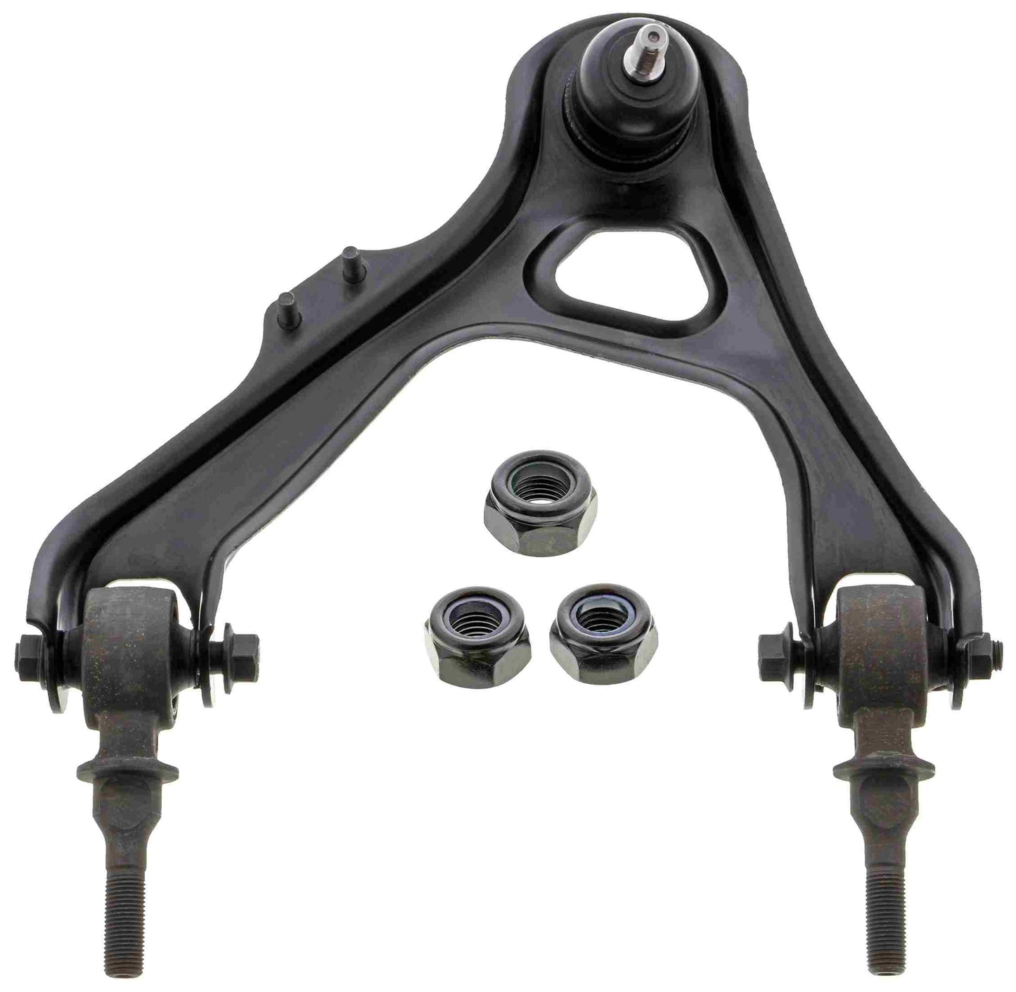 Front View of Front Upper Left Suspension Control Arm and Ball Joint Assembly MEVOTECH CMK9928