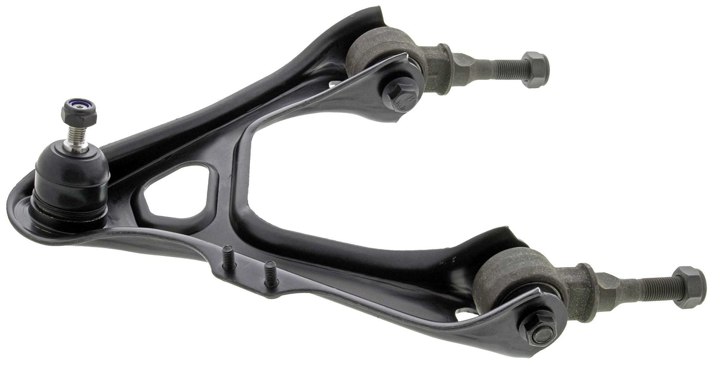 Side View of Front Upper Left Suspension Control Arm and Ball Joint Assembly MEVOTECH CMK9928