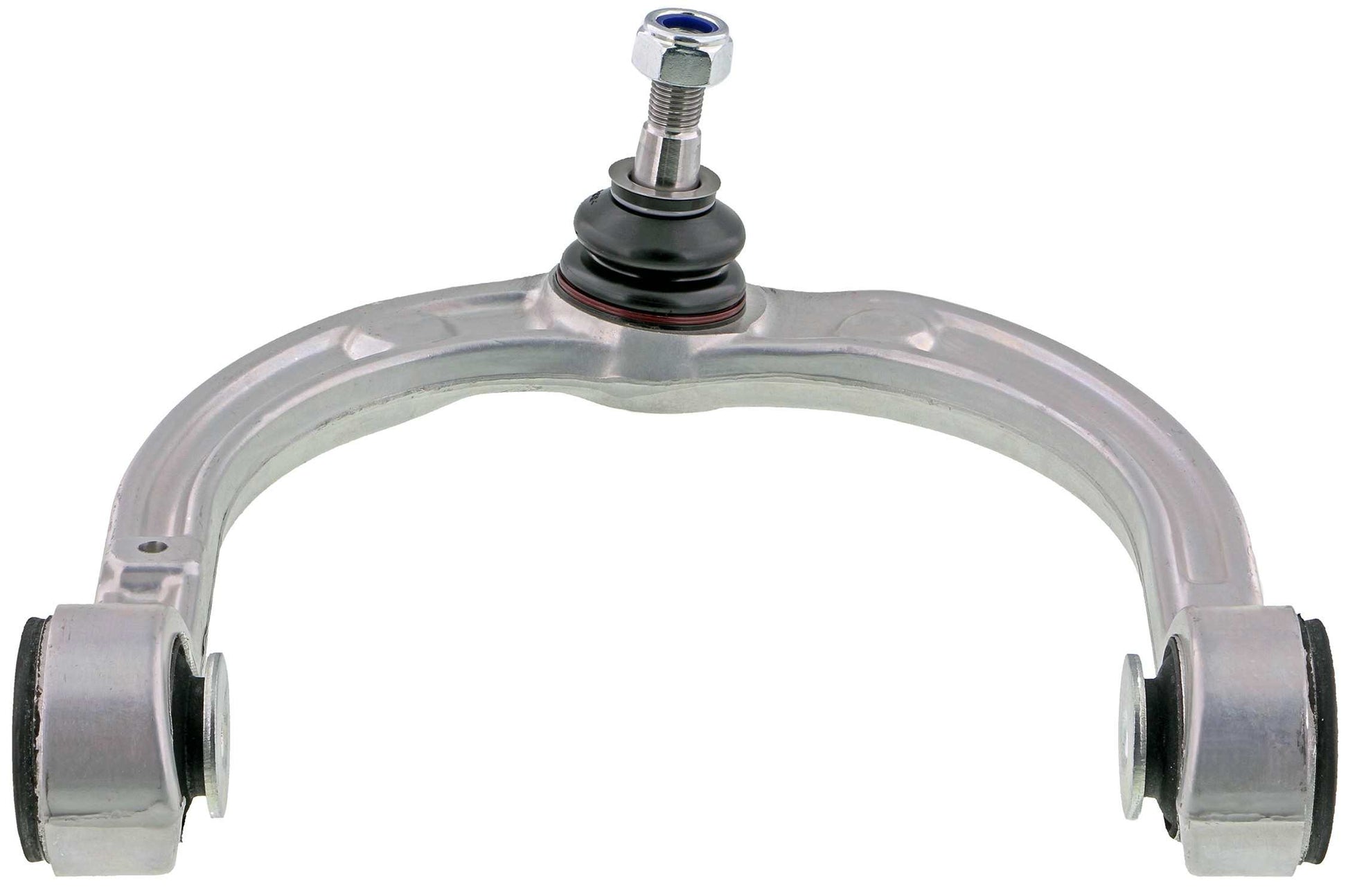 Angle View of Front Upper Left Suspension Control Arm and Ball Joint Assembly MEVOTECH CMS101054