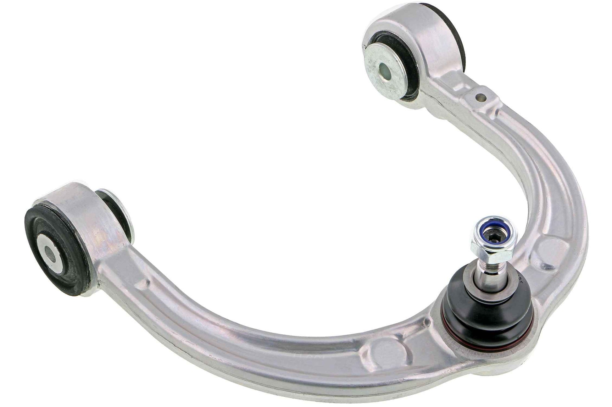 Front View of Front Upper Left Suspension Control Arm and Ball Joint Assembly MEVOTECH CMS101054