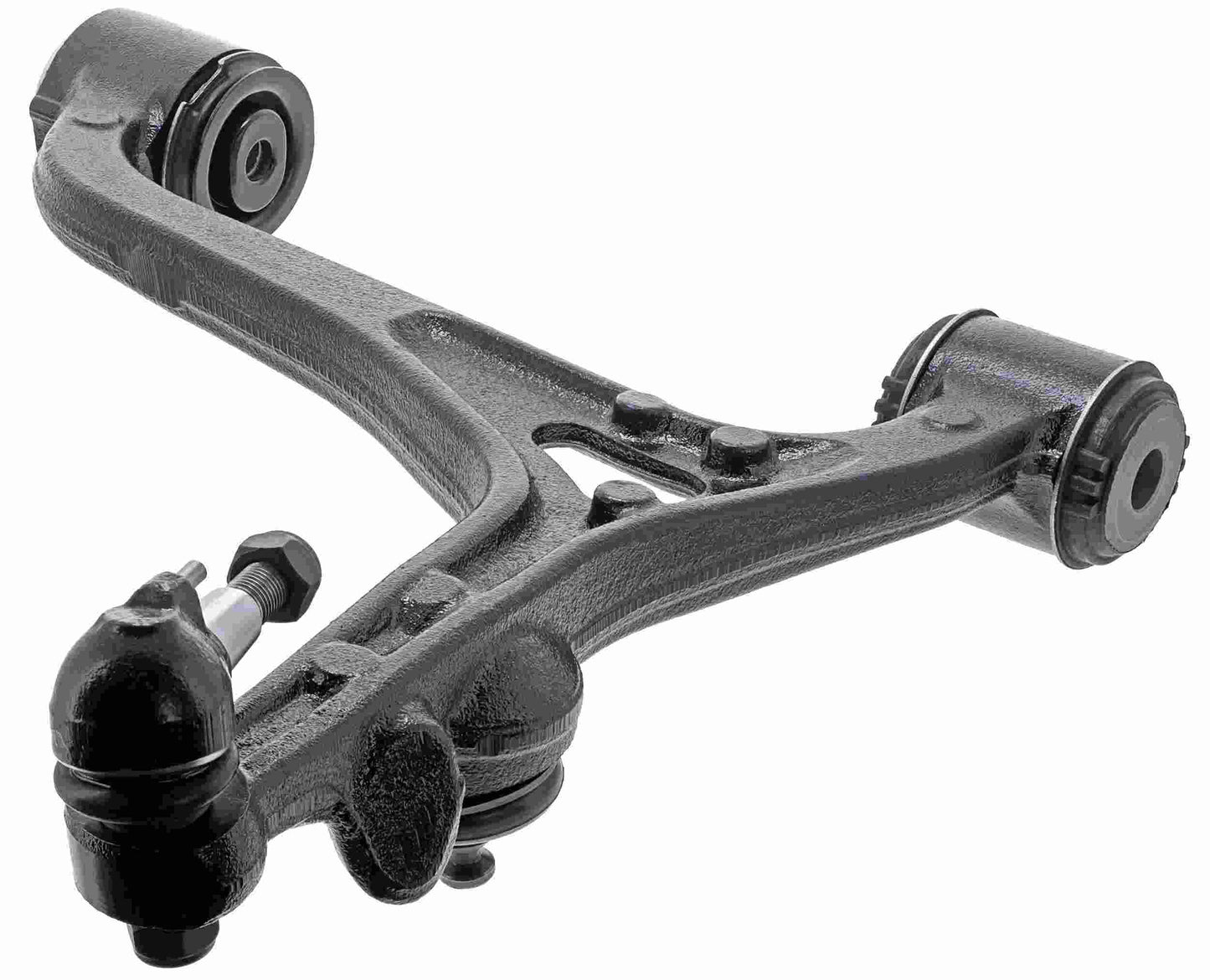 Back View of Front Right Suspension Control Arm and Ball Joint Assembly MEVOTECH CMS101080