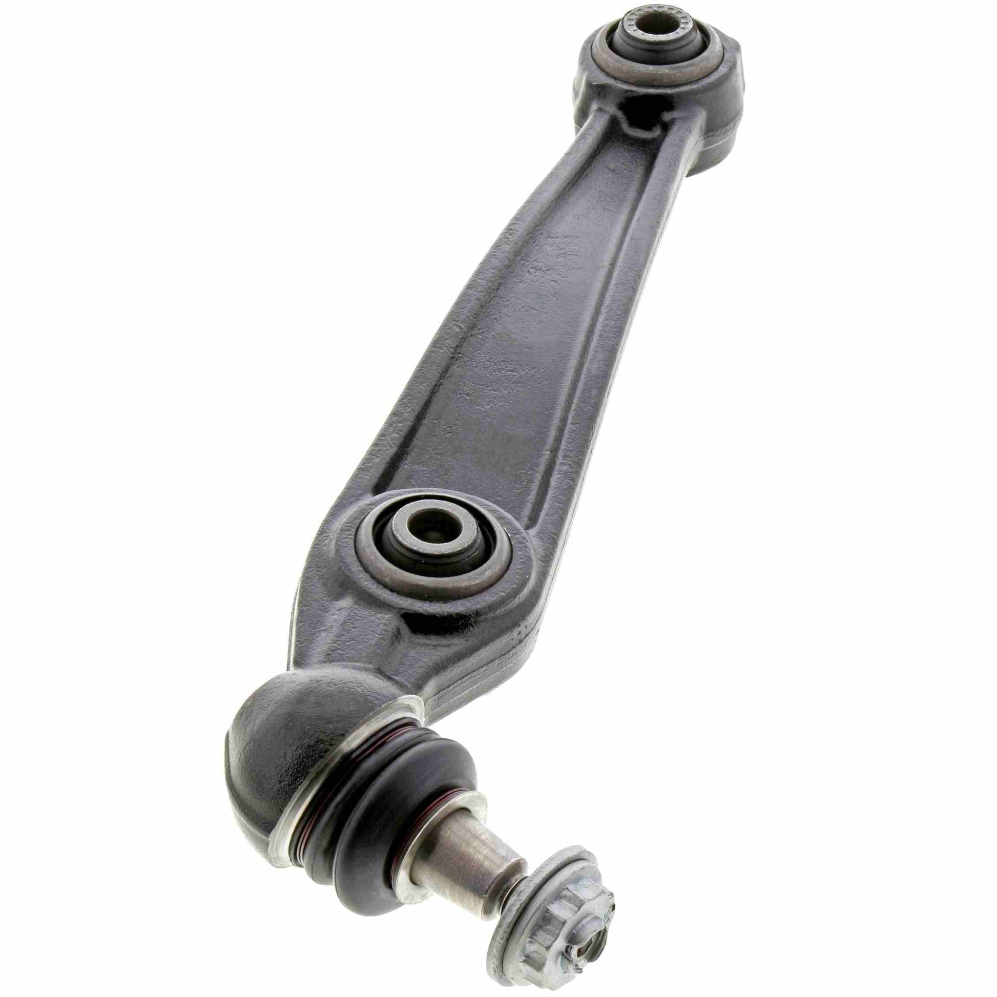 Side View of Front Rear Left Suspension Control Arm and Ball Joint Assembly MEVOTECH CMS101083