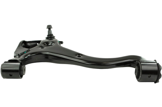 Angle View of Front Left Suspension Control Arm and Ball Joint Assembly MEVOTECH CMS101145