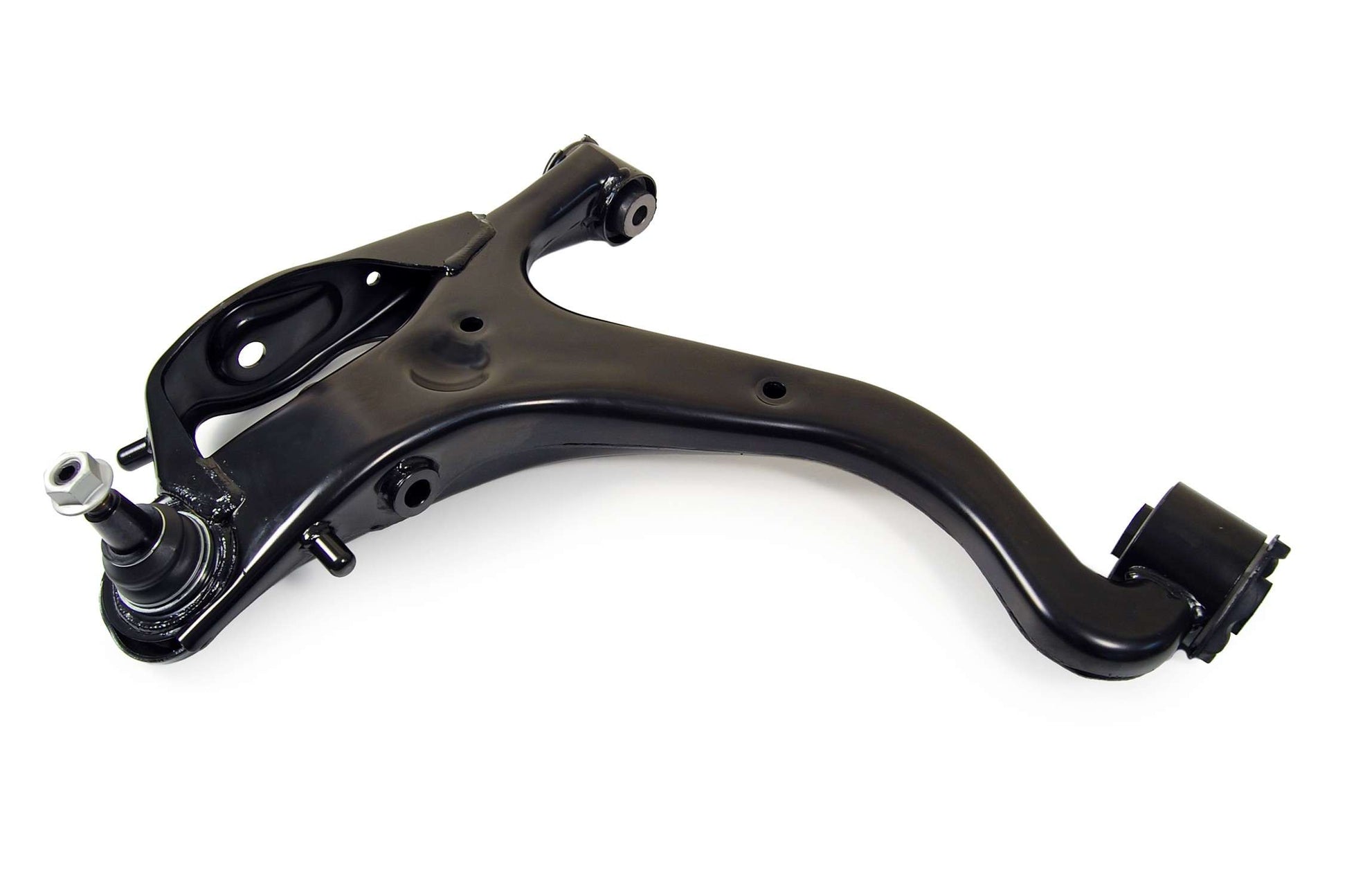 Front View of Front Right Suspension Control Arm and Ball Joint Assembly MEVOTECH CMS101146