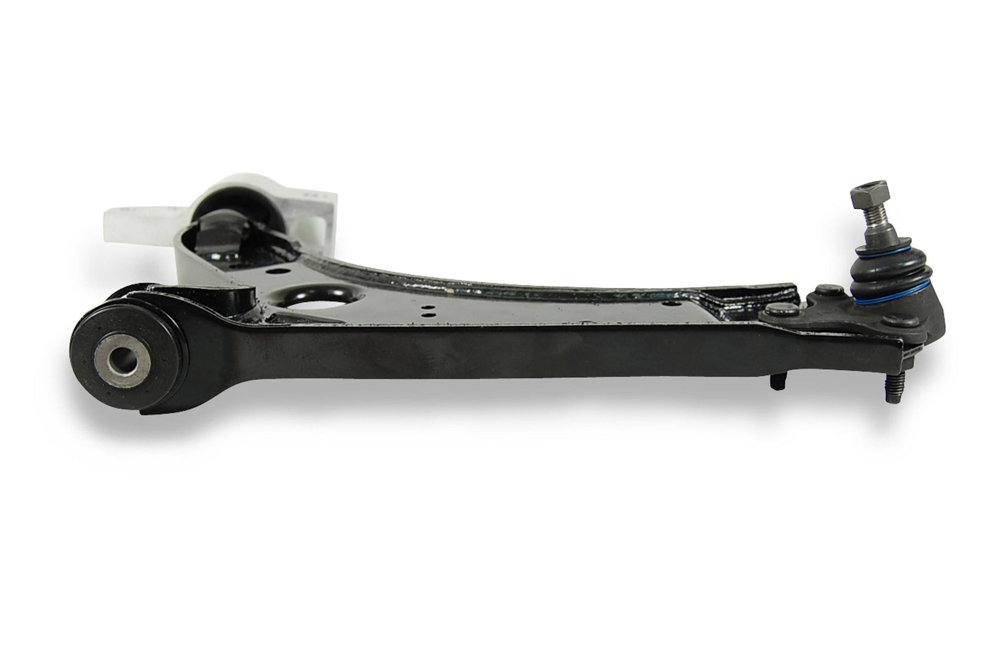 Side View of Front Left Suspension Control Arm and Ball Joint Assembly MEVOTECH CMS101147