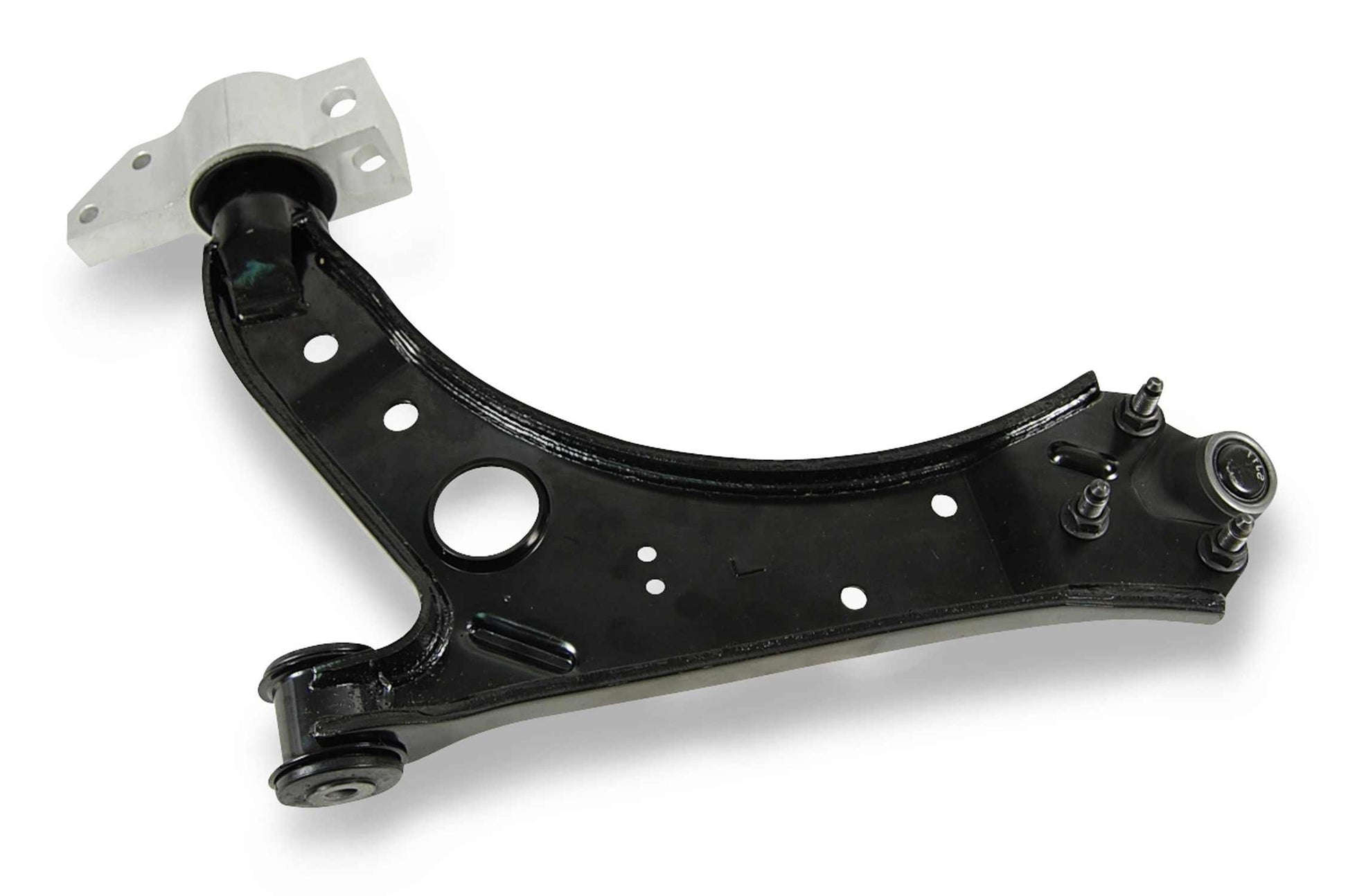 Back View of Front Right Suspension Control Arm and Ball Joint Assembly MEVOTECH CMS101148