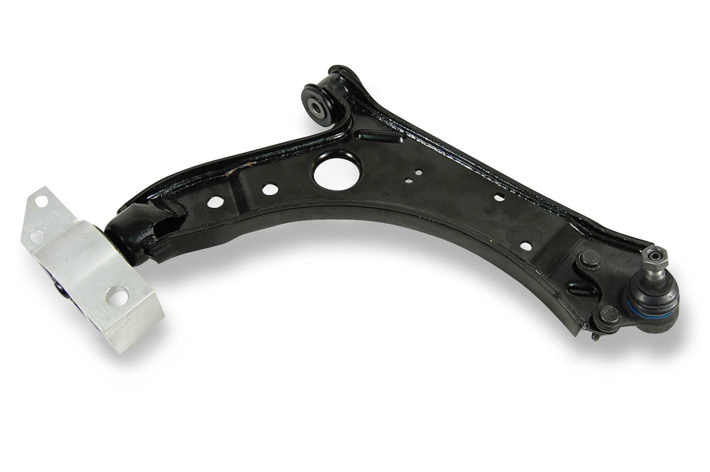 Front View of Front Right Suspension Control Arm and Ball Joint Assembly MEVOTECH CMS101148