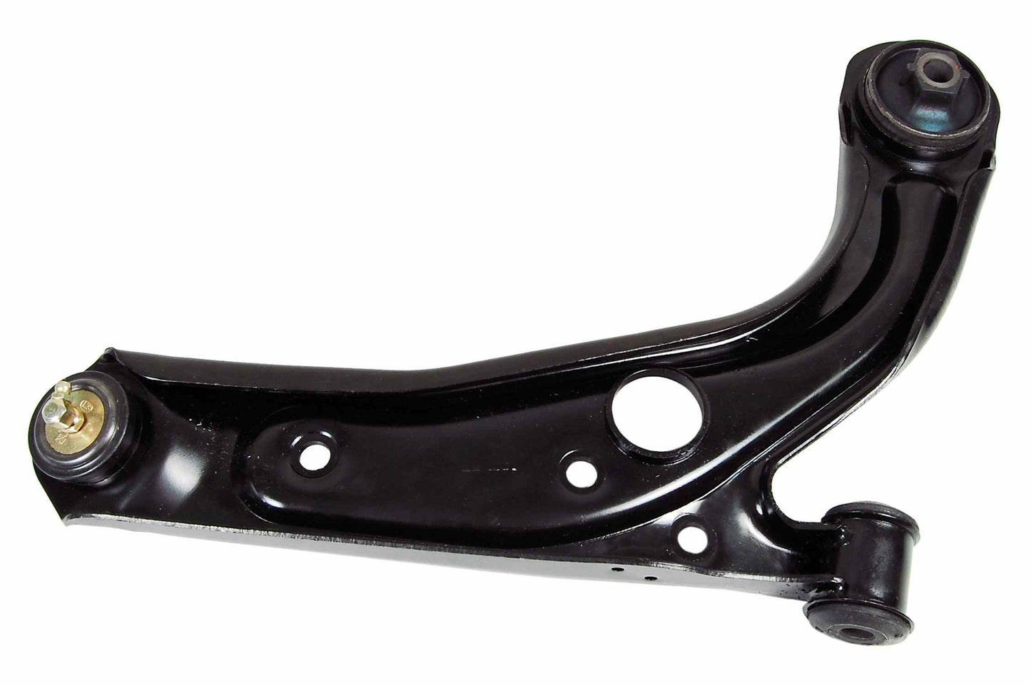 Back View of Front Left Suspension Control Arm and Ball Joint Assembly MEVOTECH CMS101183