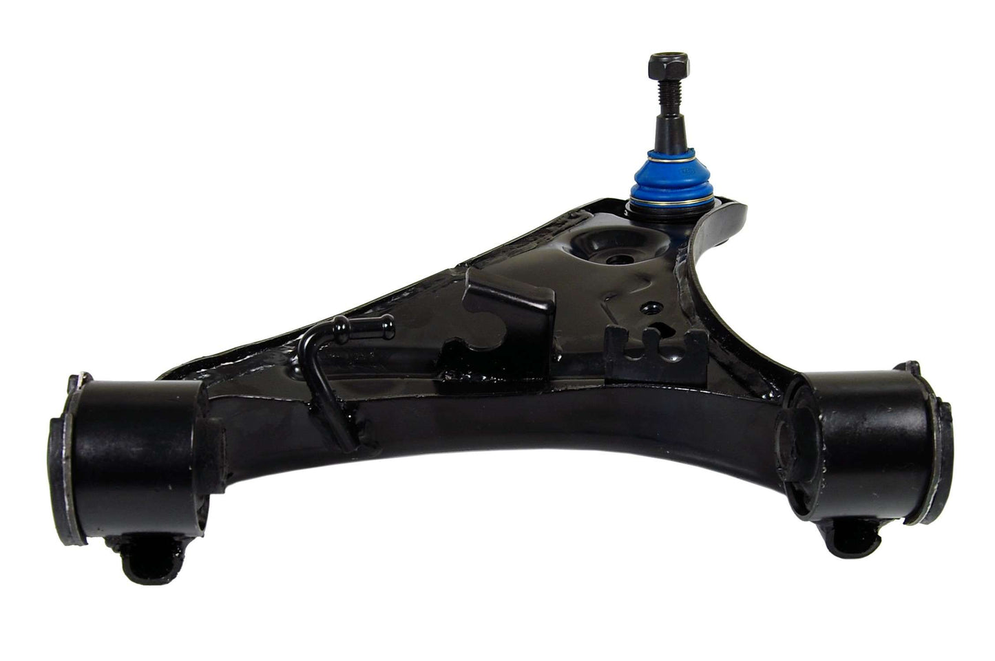 Angle View of Front Upper Left Suspension Control Arm and Ball Joint Assembly MEVOTECH CMS101222