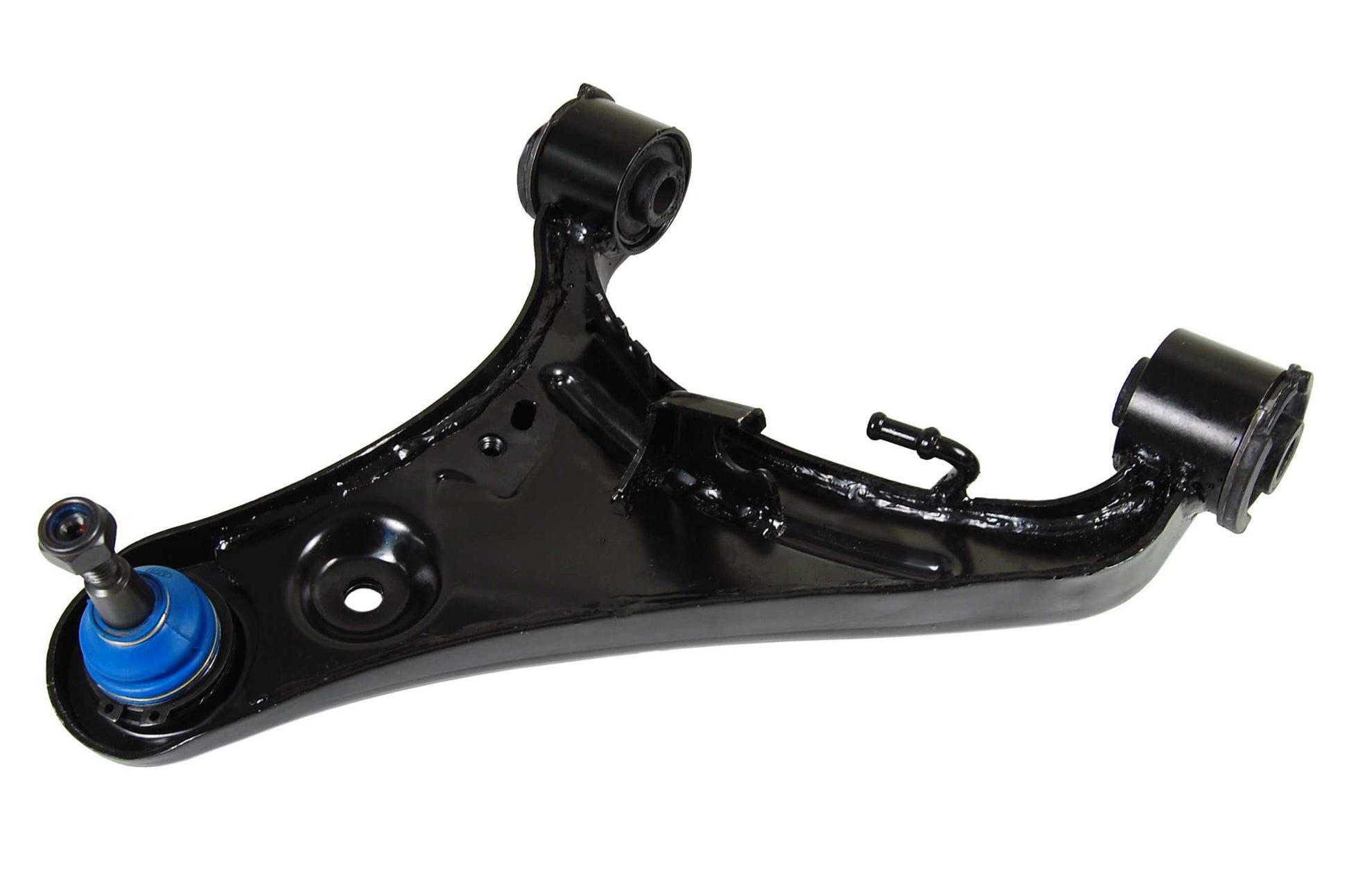 Front View of Front Upper Left Suspension Control Arm and Ball Joint Assembly MEVOTECH CMS101222