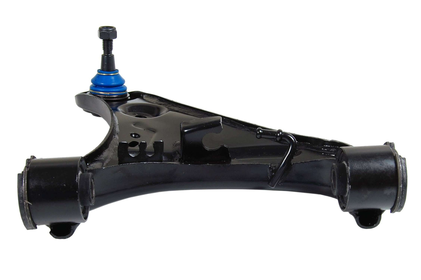 Angle View of Front Upper Right Suspension Control Arm and Ball Joint Assembly MEVOTECH CMS101223