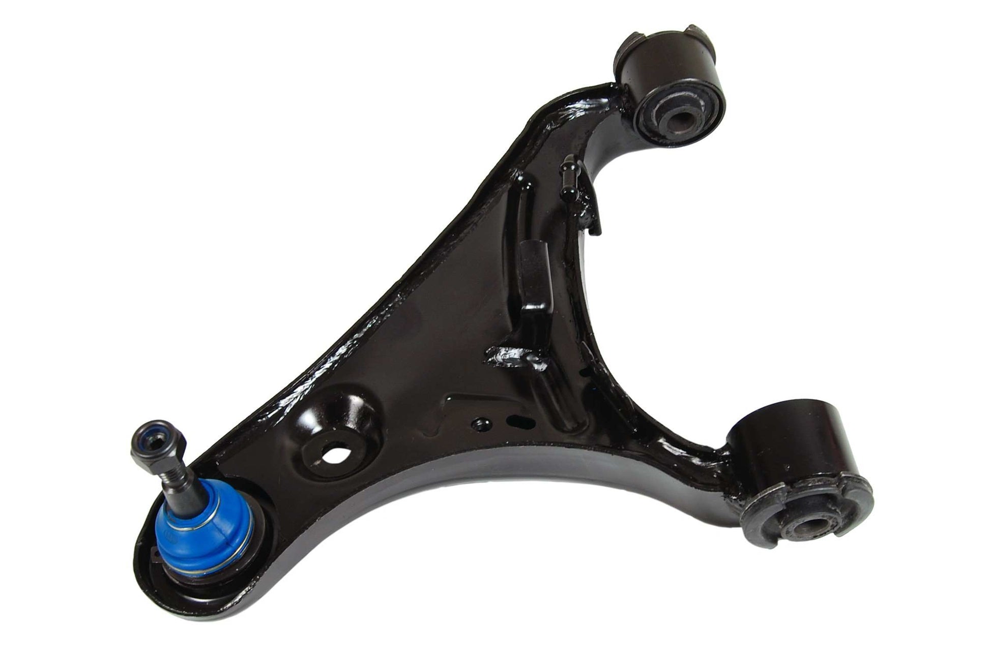 Front View of Front Upper Right Suspension Control Arm and Ball Joint Assembly MEVOTECH CMS101223