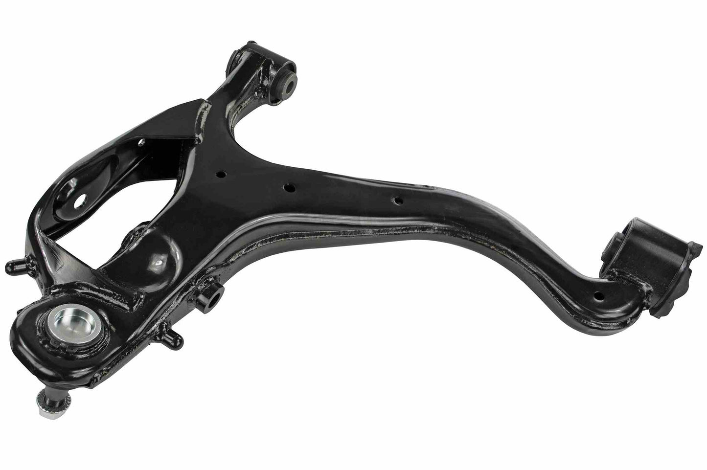 Back View of Front Left Suspension Control Arm and Ball Joint Assembly MEVOTECH CMS101226