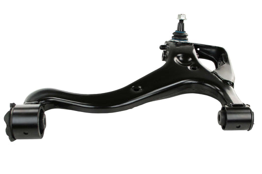 Angle View of Front Right Suspension Control Arm and Ball Joint Assembly MEVOTECH CMS101227