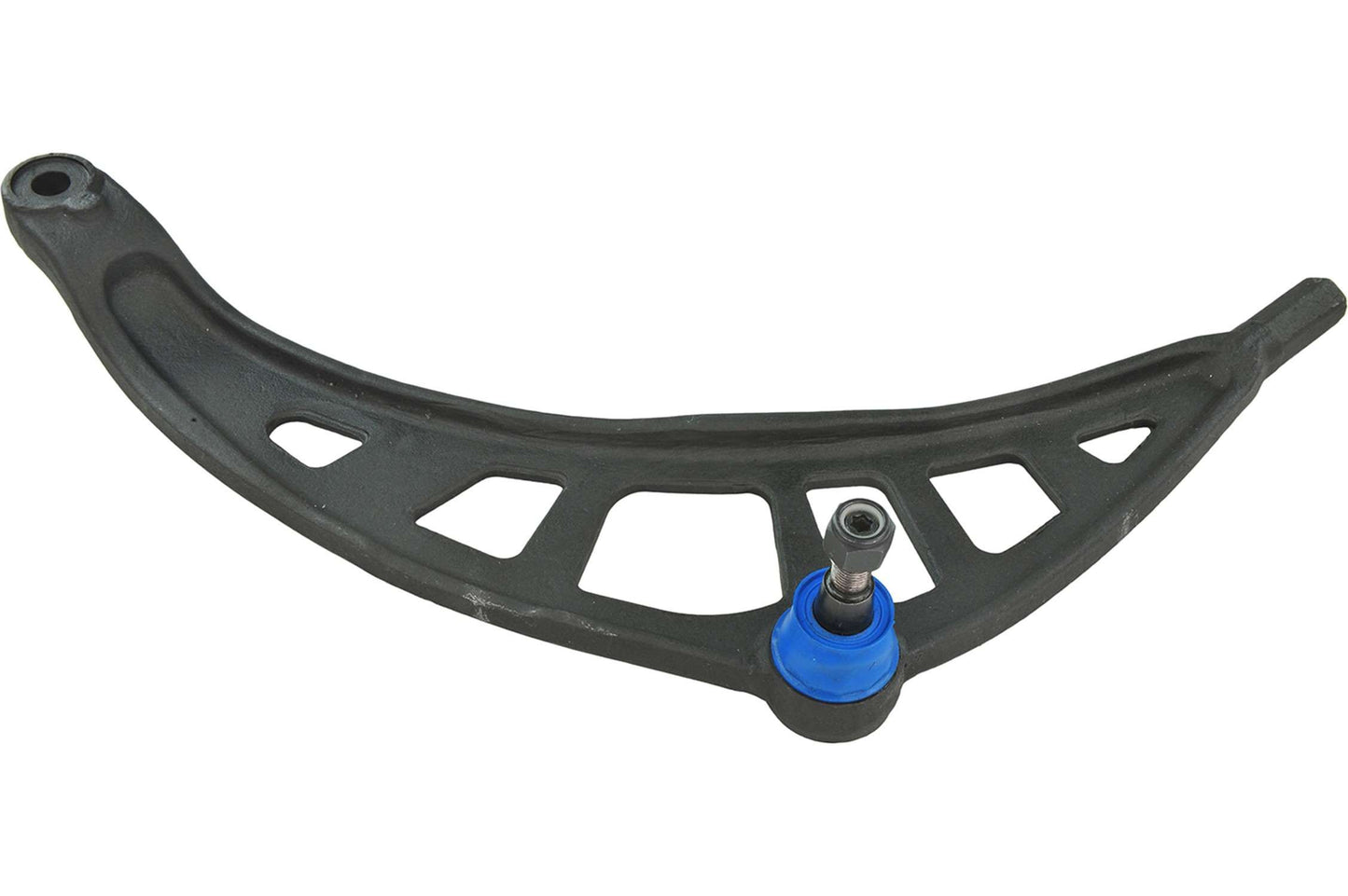 Front View of Front Left Suspension Control Arm and Ball Joint Assembly MEVOTECH CMS101291